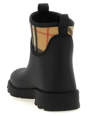 'Marsh Stamp' ankle boots Man BURBERRY Black