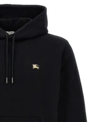 'Simon' hoodie Man BURBERRY Black