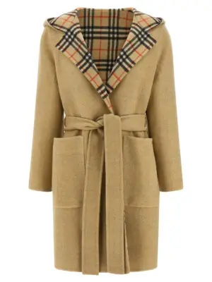 'Hampshire' reversible coat BURBERRY Beige