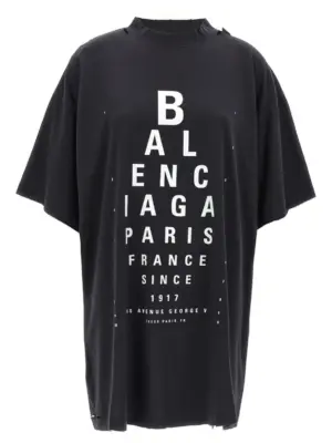 'Optical' T-shirt BALENCIAGA Black