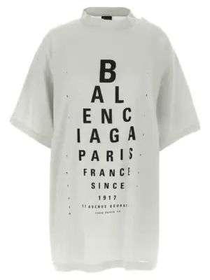 'Optical' T-shirt BALENCIAGA White