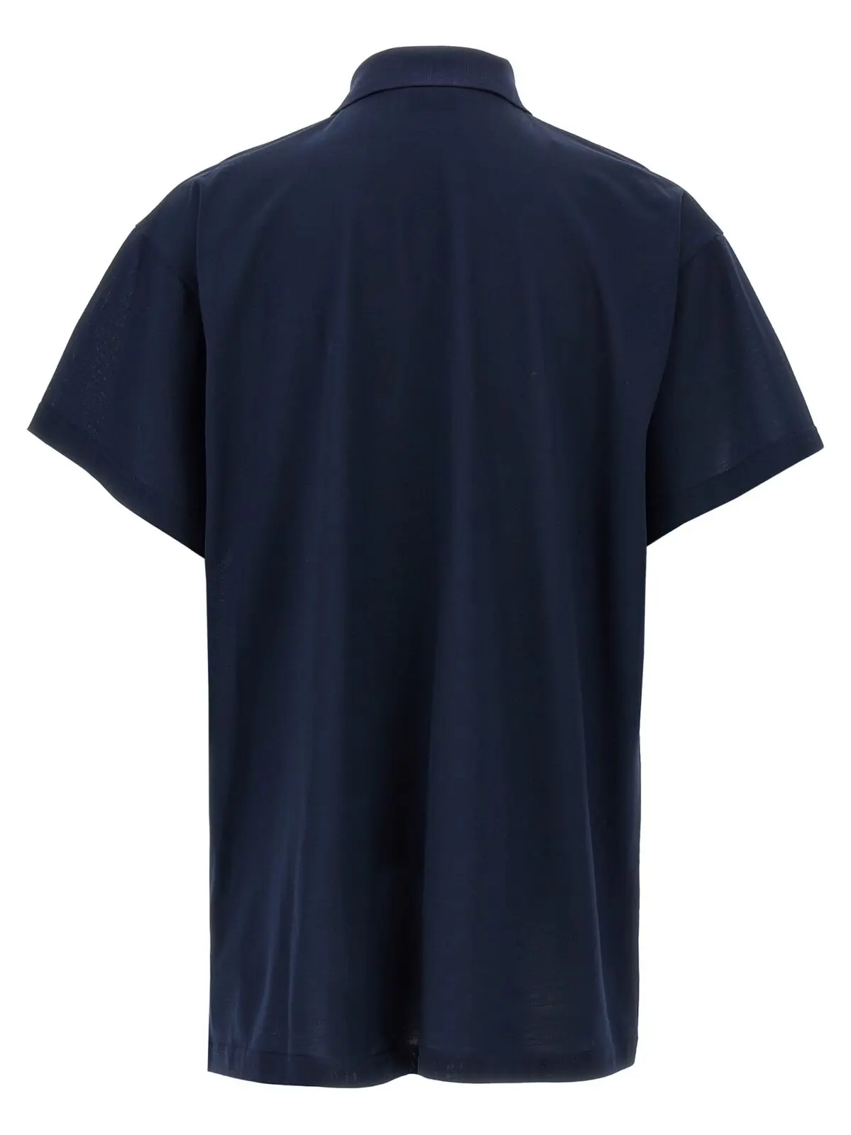 Поло Balenciaga з вишивкою Синє 2 Embroidery polo shirt 813299TRVW48065 BALENCIAGA Blue