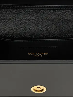 'Minaudière Vicky' crossbody bag 100% plexiglass SAINT LAURENT Black