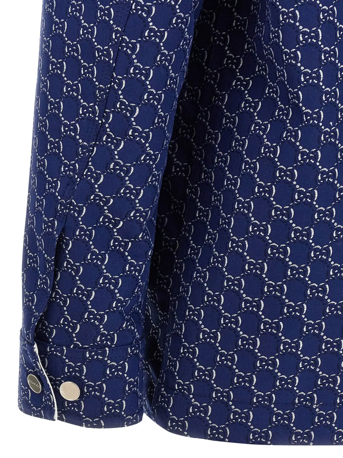 Куртка Gucci GG Shadow Синя 4 'GG Shadow' jacket 100% cotton GUCCI Blue