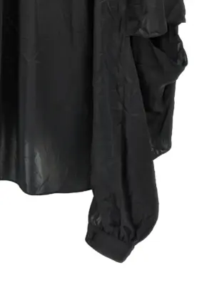 'Double Sleeve' shirt 100% polyester BALENCIAGA Black