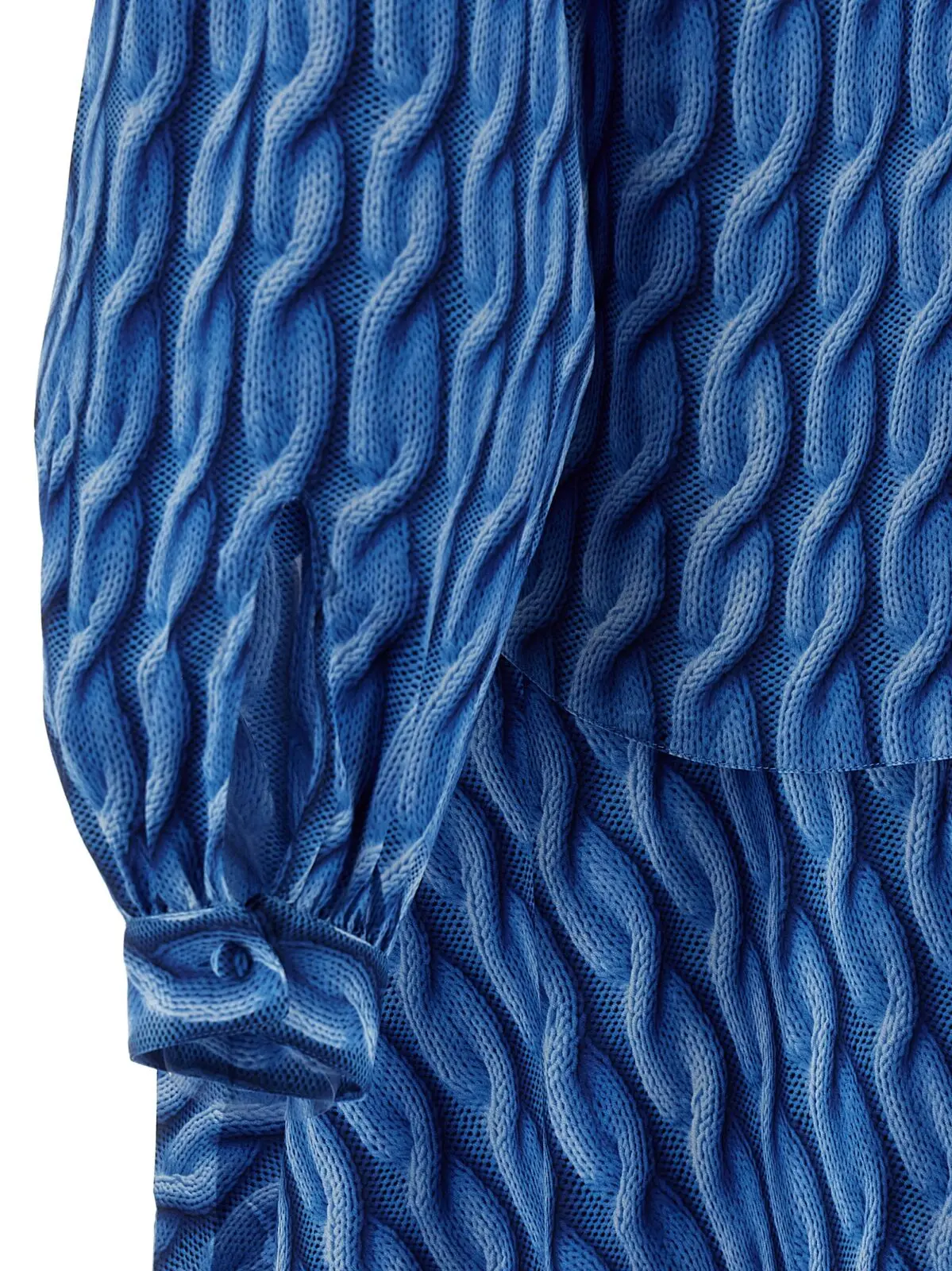 Сукня Double Sleeve Balenciaga Синя 4 'Double Sleeve' dress 100% polyester BALENCIAGA Blue