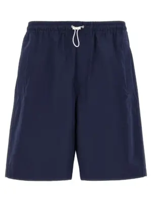 Cotton bermuda shorts GUCCI Blue