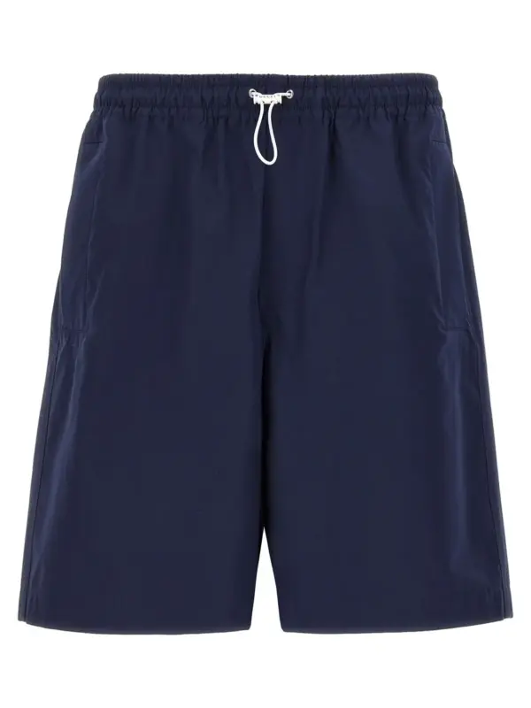 Cotton bermuda shorts GUCCI Blue