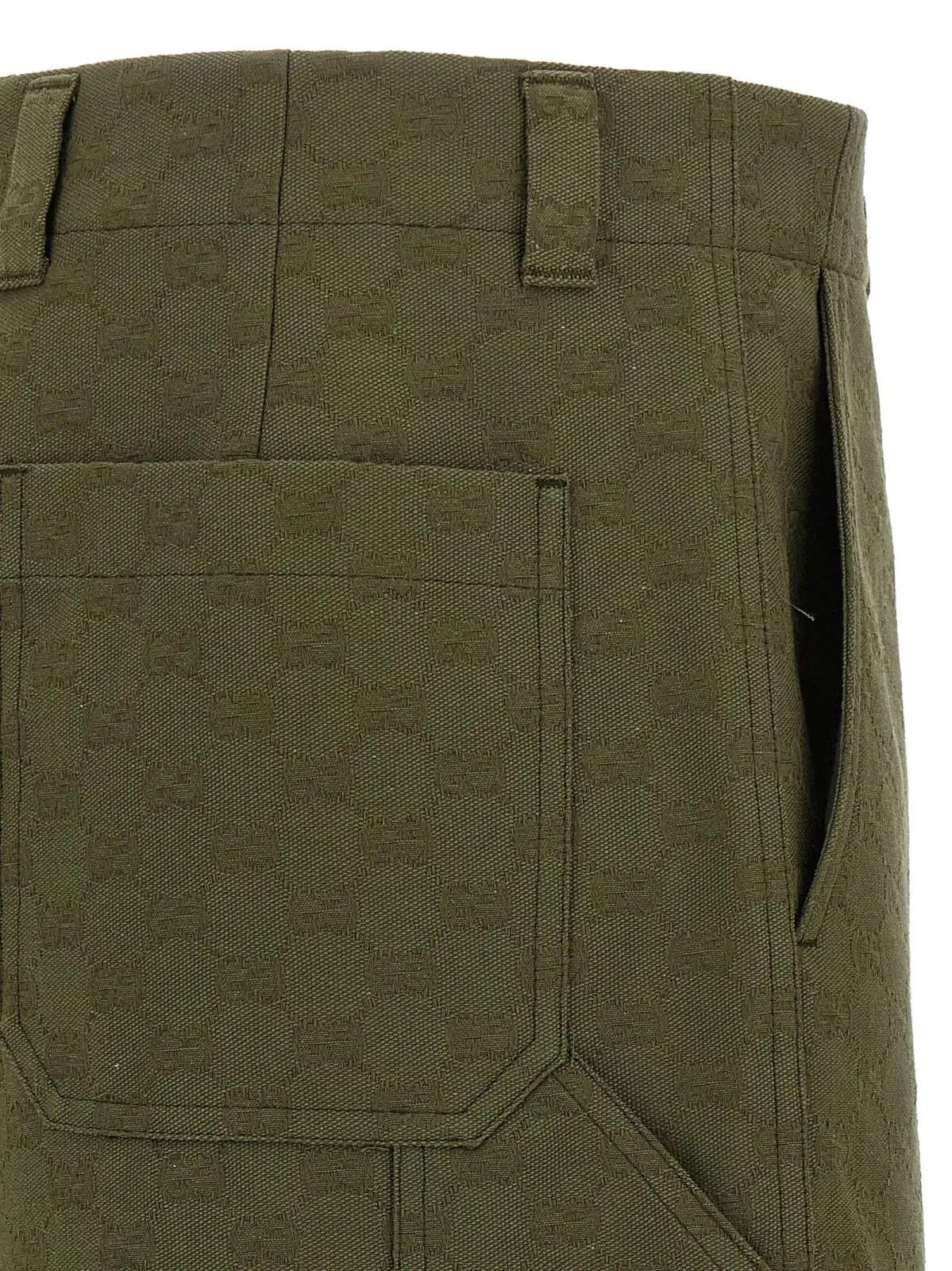 Шорти-бермуди Gucci GG Зелені 4 Bermuda GG 100% cotton GUCCI Green