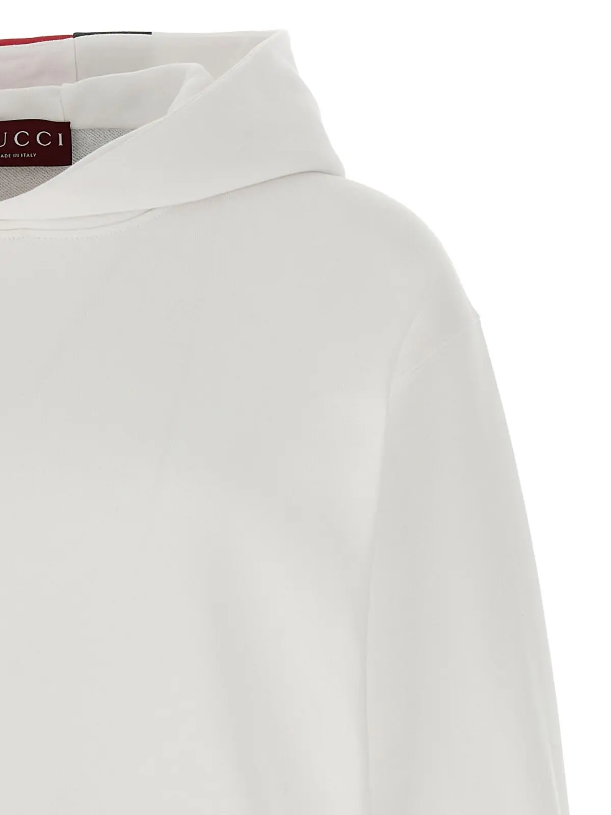 Худі Gucci Nastro Web Біле 3 Nastro Web hoodie Man GUCCI White