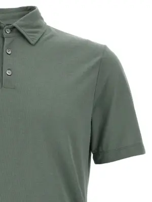 'Ice Cotton' polo shirt Man ZANONE Green