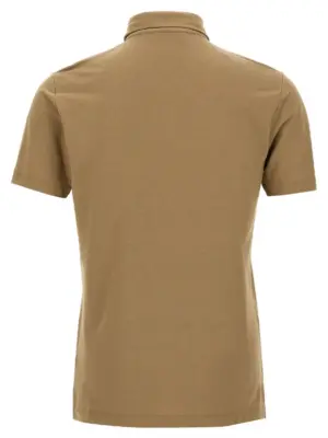 'Ice Cotton' polo shirt 815109ZG380Z1904 ZANONE Brown