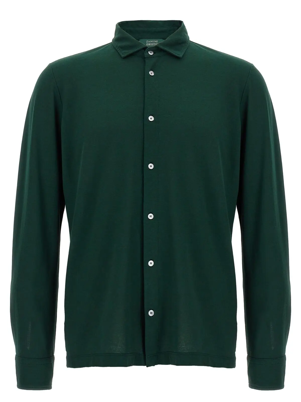 Сорочка Zanone Ice Cotton Зелена 1 'Ice Cotton' shirt ZANONE Green