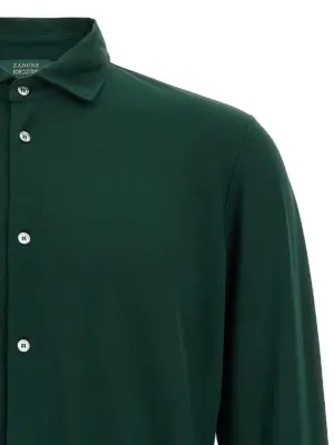 'Ice Cotton' shirt Man ZANONE Green