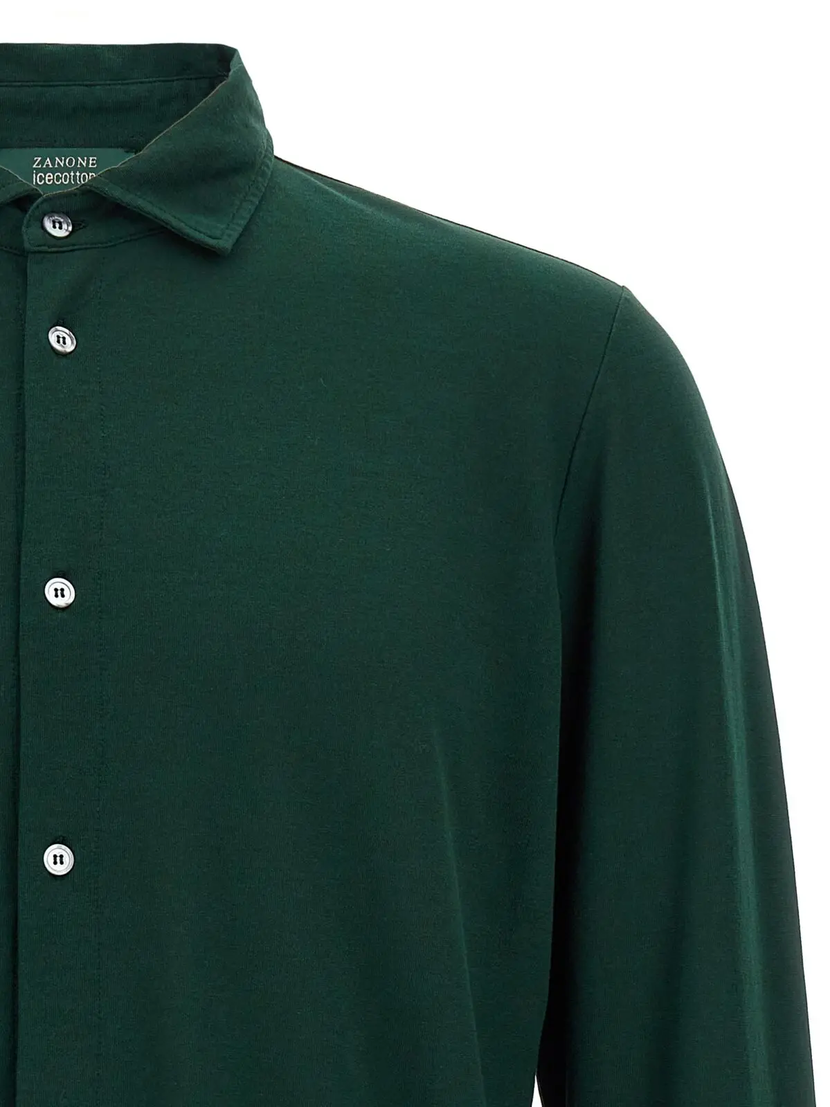 Сорочка Zanone Ice Cotton Зелена 3 'Ice Cotton' shirt Man ZANONE Green