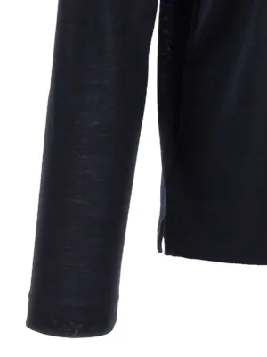 Light wool T-shirt 100% virgin wool ZANONE Blue