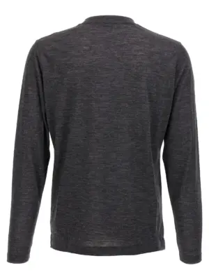 Light wool T-shirt 815234ZM232Z2232 ZANONE Gray