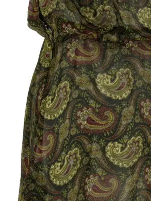 Paisley dress 100% viscose SAINT LAURENT Multicolor