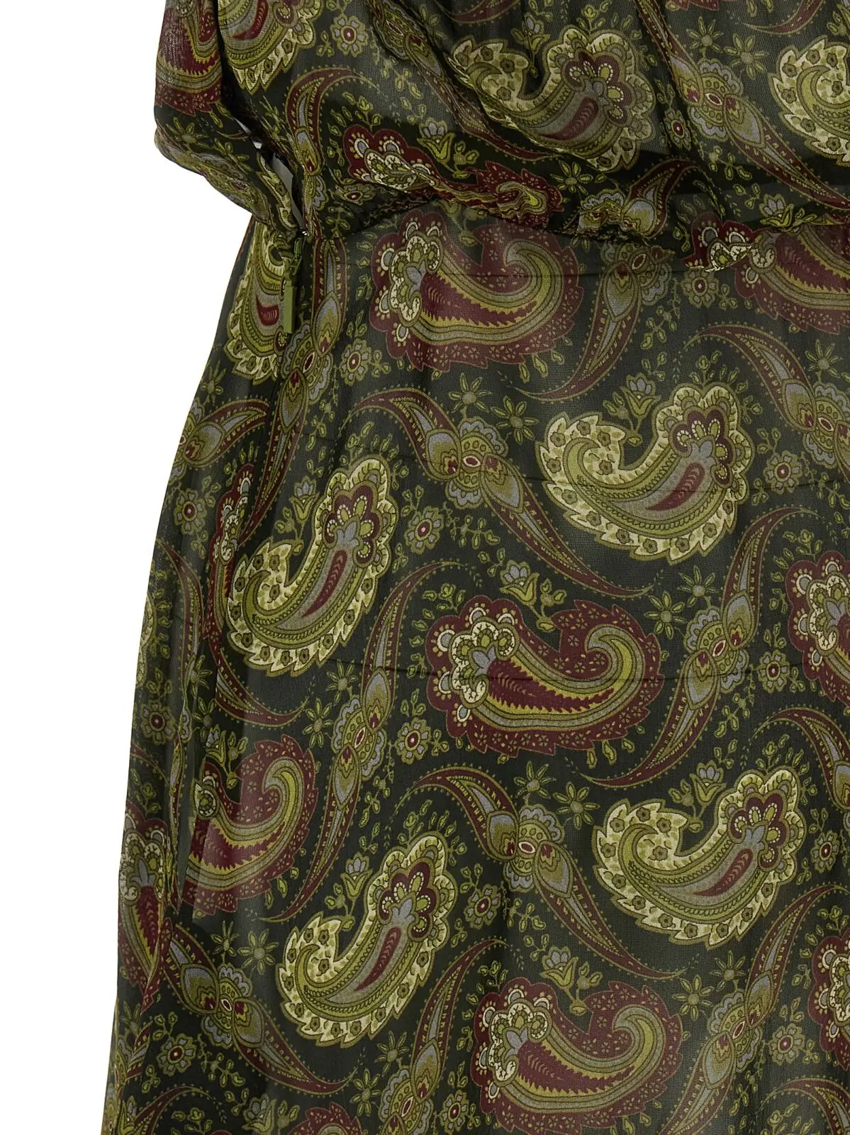 Сукня з пейслі Paisley Saint Laurent Багатокольорова 4 Paisley dress 100% viscose SAINT LAURENT Multicolor
