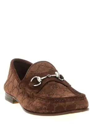 'Horsebit 1953' loafers 816185AADWC2256 GUCCI Brown
