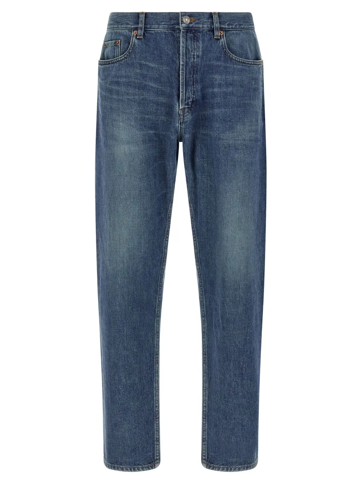 Джинси Saint Laurent Mick Сині 1 'Mick' jeans SAINT LAURENT Blue