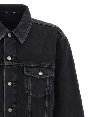 'Trucker' jacket Man SAINT LAURENT Black
