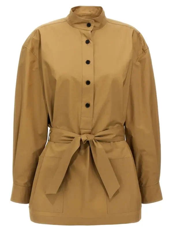 Cotton tunic SAINT LAURENT Beige