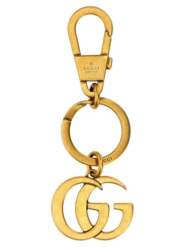 'Doppia G' keyring GUCCI Gold