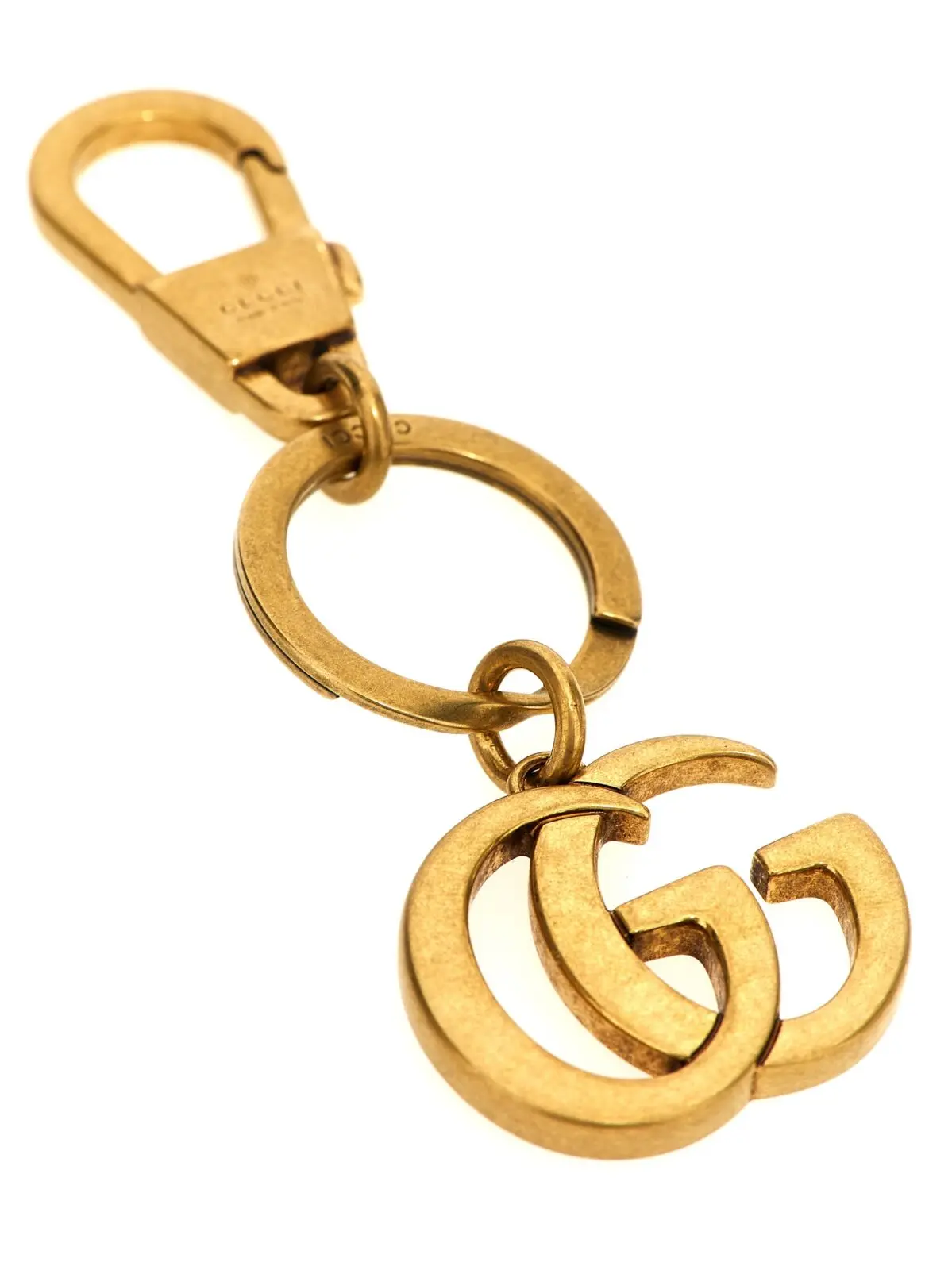 Брелок Gucci Doppia G Золотий 3 'Doppia G' keyring Man GUCCI Gold