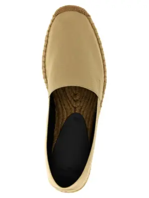 Cotton espadrilles 100% cotton SAINT LAURENT Beige
