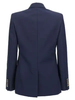 Double-breasted blazer 818203Z7AJZ4264 GUCCI Blue