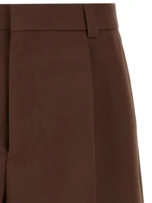 Wool shorts Man GUCCI Brown