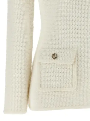 Cotton cardigan 100% cotton GUCCI White
