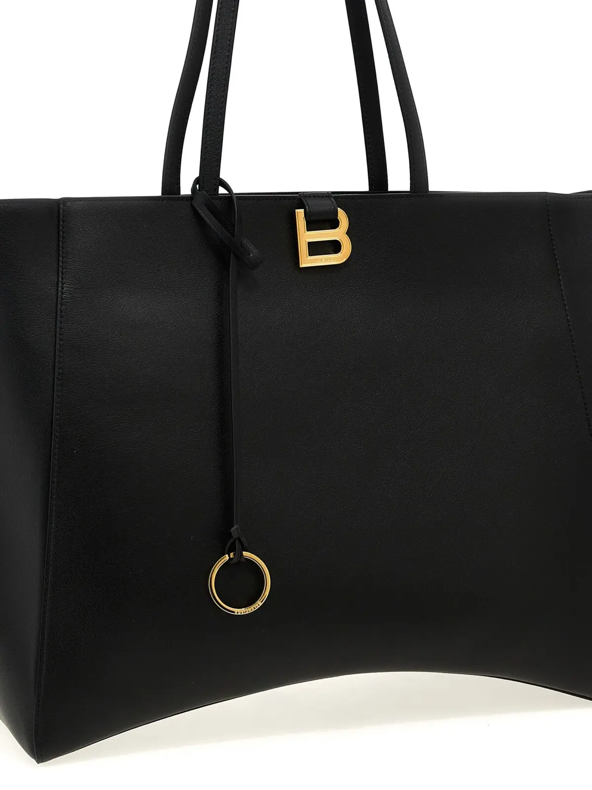 Сумка шопер Balenciaga Tote Hourglass Soft велика Чорна 3 'Tote Hourglass Soft' large shopping bag Woman BALENCIAGA Black