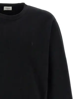 'Cassandre' sweatshirt Man SAINT LAURENT Black