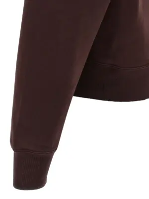 'Cassandre' sweatshirt 100% cotton SAINT LAURENT Bordeaux