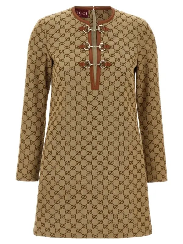 'GG' dress GUCCI Beige