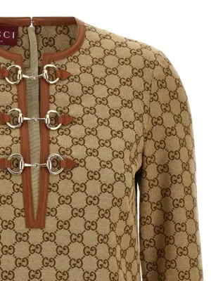 'GG' dress Woman GUCCI Beige