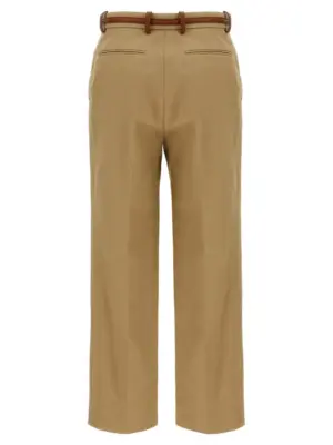 Horsebit pants 820466Z8BZI2502 GUCCI Beige