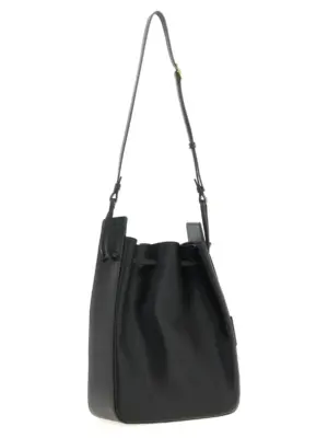 Large leather bucket bag 822872AADOO3695 SAINT LAURENT Green