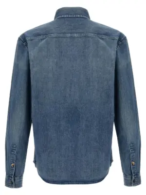 Cassandre shirt 823437Y14MJ4248 SAINT LAURENT Blue