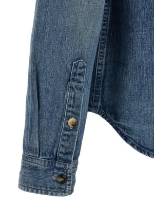 Cassandre shirt 100% cotton SAINT LAURENT Blue