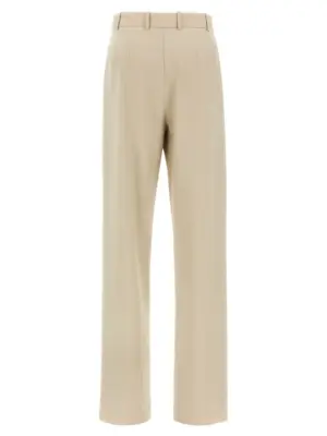 Pleat pants 823734Y2L822630 SAINT LAURENT Beige