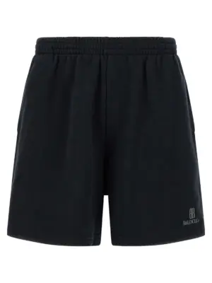 'Nano BB' bermuda shorts BALENCIAGA Black