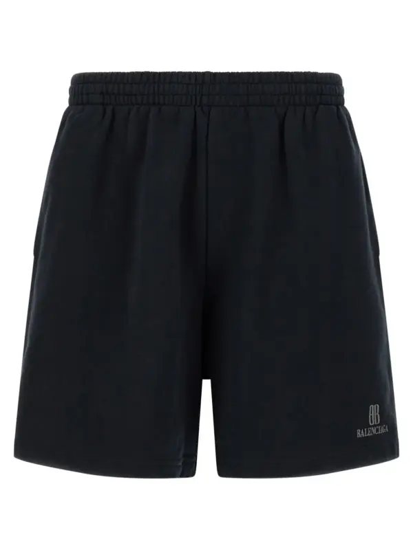 'Nano BB' bermuda shorts BALENCIAGA Black