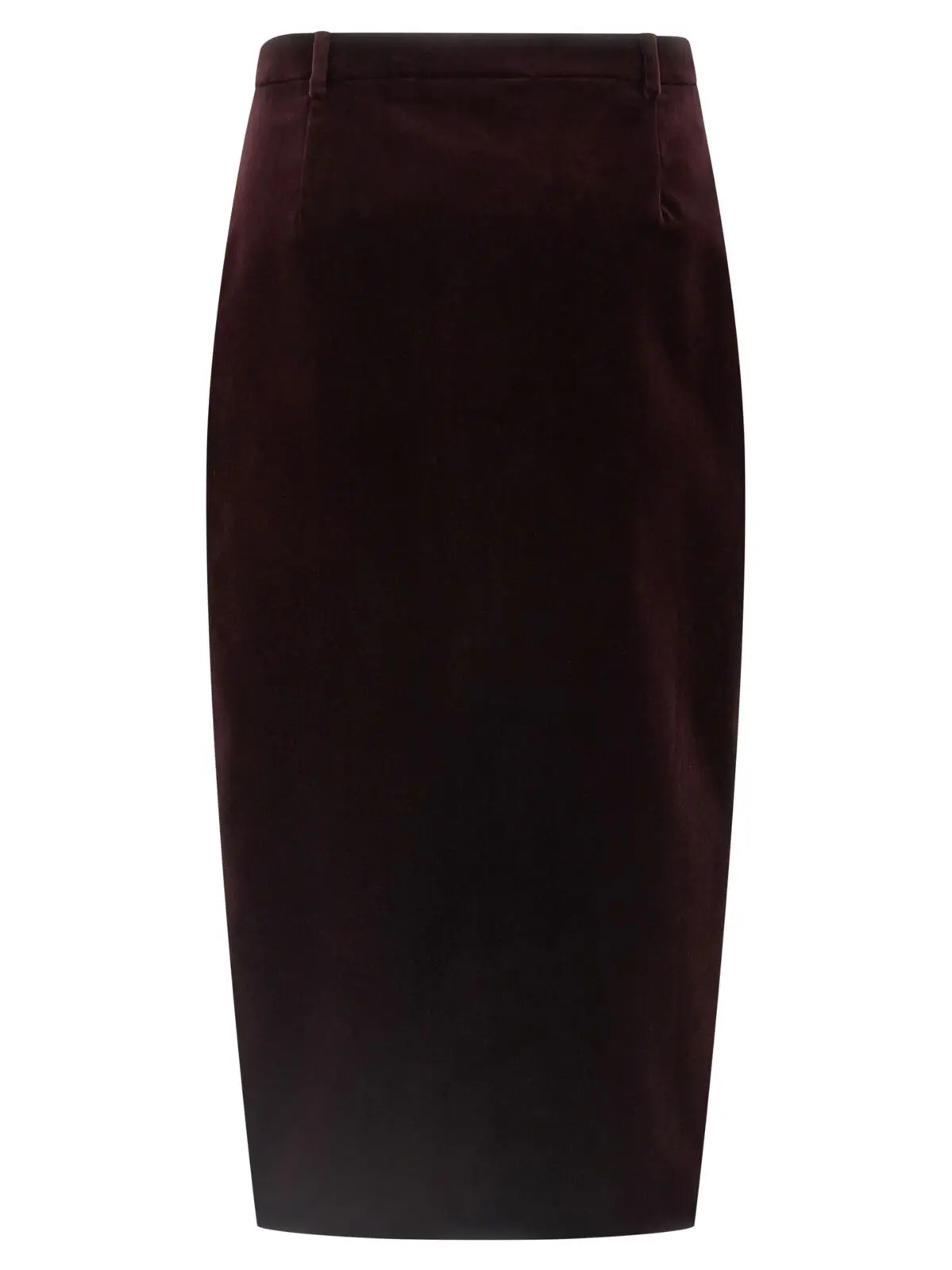 Спідниця Saint Laurent Velvet Бордова 2 Velvet skirt 826769Y615W6500 SAINT LAURENT Bordeaux