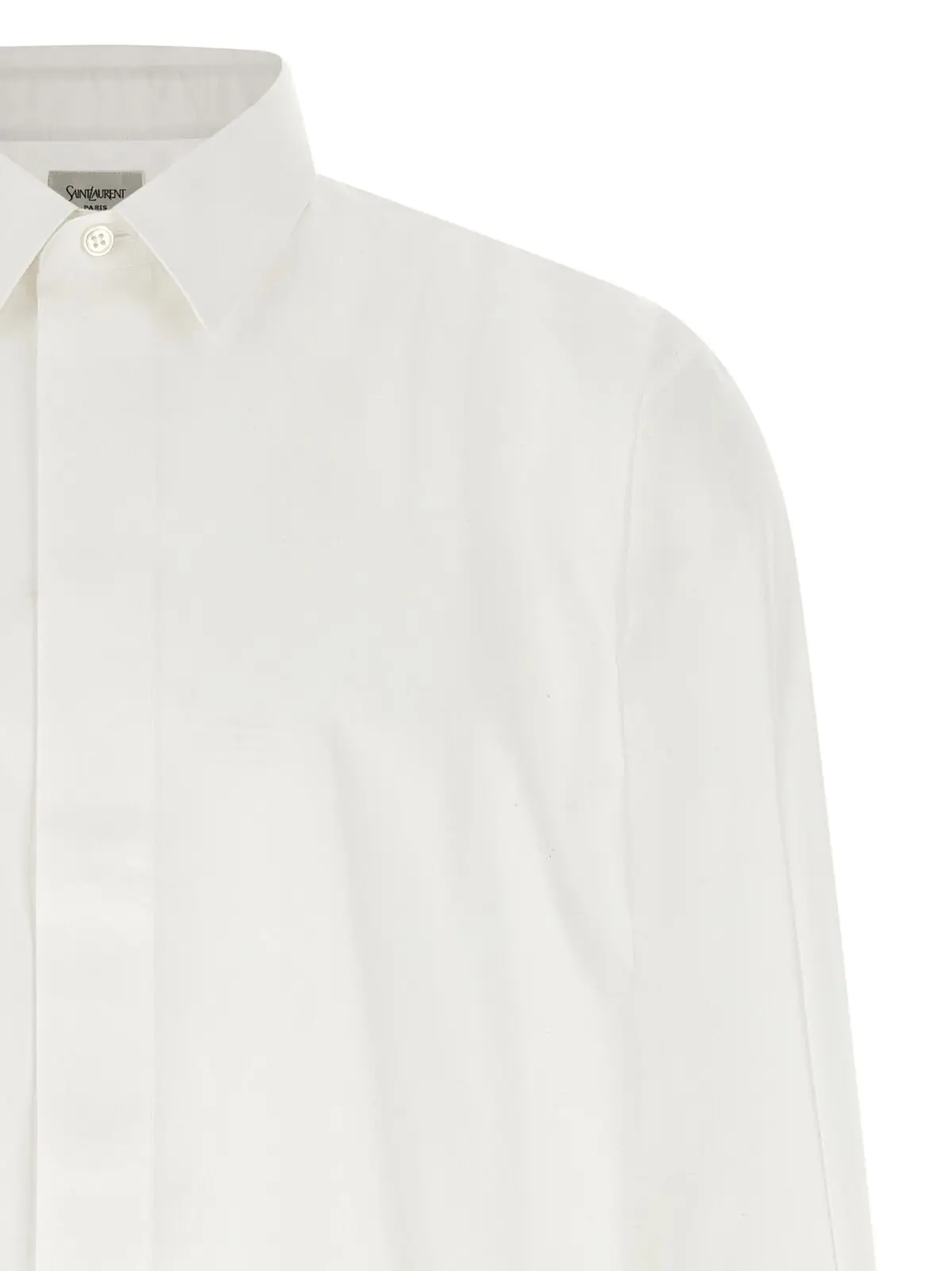 Сорочка Saint Laurent Cassandre Біла 3 'Cassandre' shirt Man SAINT LAURENT White