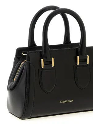 'Birdee' mini handbag Woman MCQUEEN Black