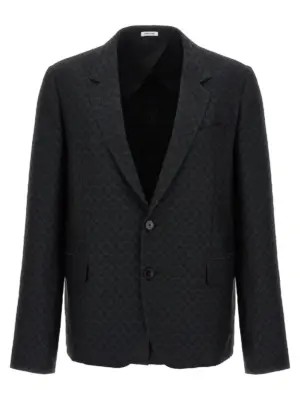 'Skull' blazer MCQUEEN Black