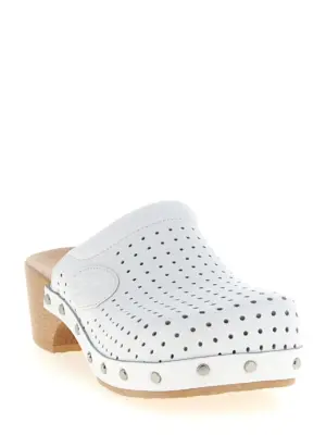 'Clog' x Scholl sabots 827403WB2609000 BALENCIAGA White